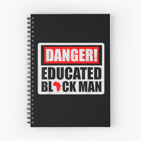 Item preview, Danger Educated Black Man Pride Statement designed and sold by moabeArtistic.