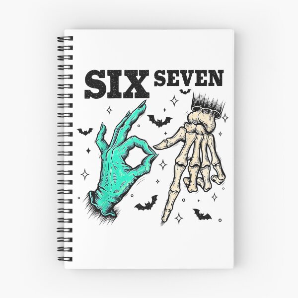 Item preview, Six Seven Skeleton Hands 67 Meme Funny Halloween Viral Trend designed and sold by Rahamkshop.
