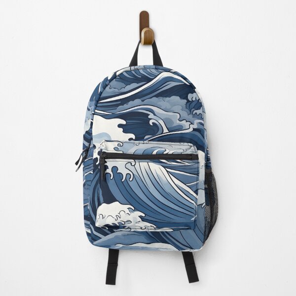 Item preview, The Great Wave Blue Ocean Nautical Gift designed and sold by Aichelangelo.