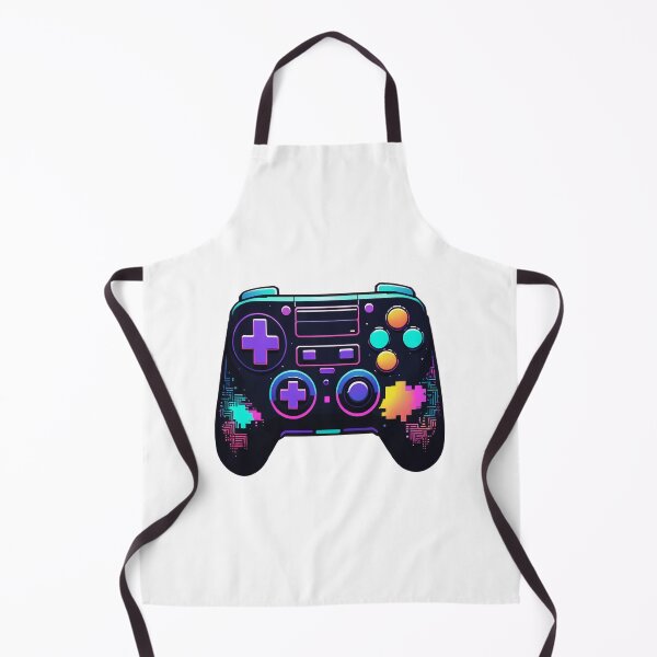 Item preview, Retro Pixel Art Game Controller 80s Synthwave Style – Gamer gift idea designed and sold by michallechowicz.