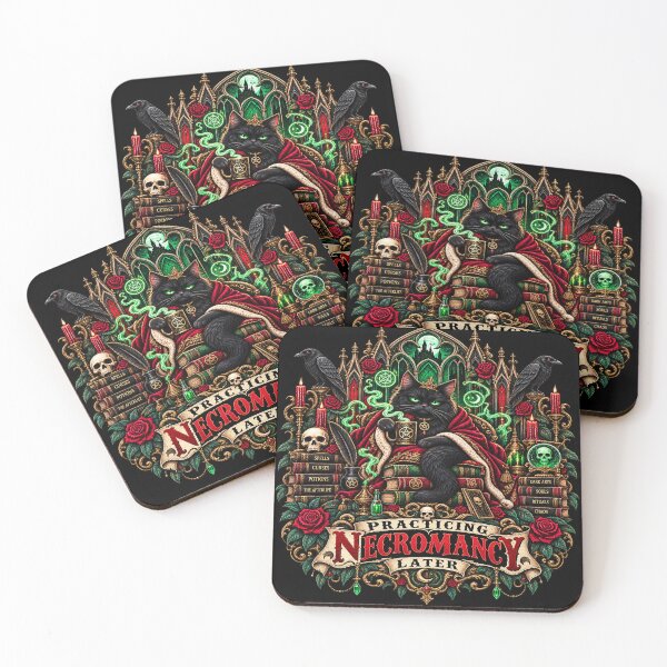 Item preview, Practicing Necromancy Later designed and sold by TheInkRaven.