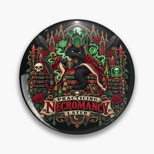 Item preview, Practicing Necromancy Later designed and sold by TheInkRaven.