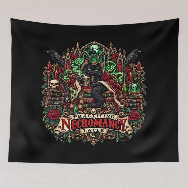 Item preview, Practicing Necromancy Later designed and sold by TheInkRaven.