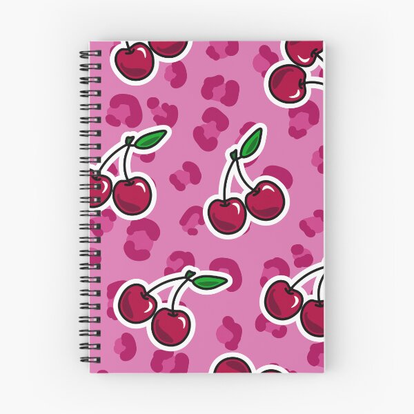 Item preview, Pink Leopard Print & Cherries <3 designed and sold by bexbgraphics.