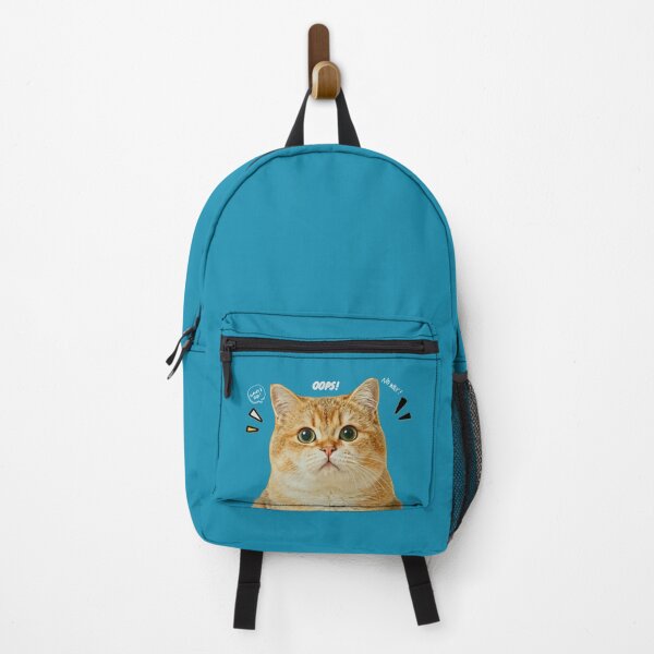 Item preview, Oops What's Up Funny Cute Ginger Cat Illustration designed and sold by Funnygiftsstudio .