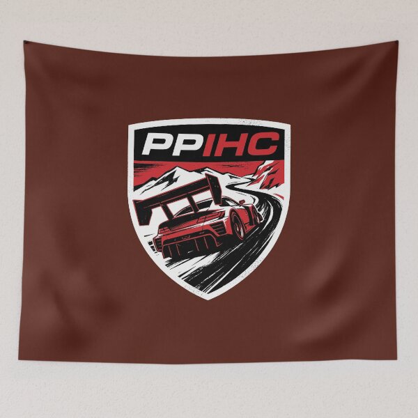 Item preview, PPIHC Pikes Peak Hill Climb Time Attack Race Car Crest Graphic designed and sold by KiwiRider.