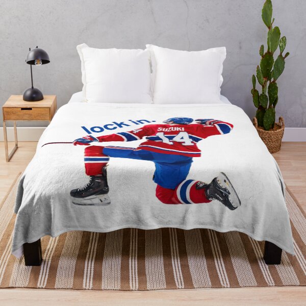 Item preview, Nick Suzuki 'lock in' celly | Montreal Canadiens Captain designed and sold by Ferne Reacts.
