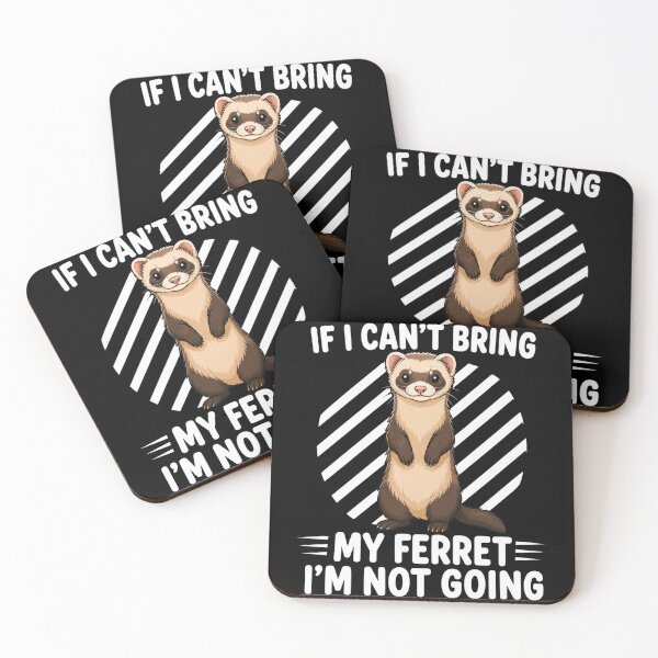 Item preview, Ferret Lover Funny Saying with Cute Pet Ferret Art designed and sold by anapldv.