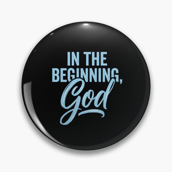Item preview, In The Beginning, God Christian Faith Bible Scripture Believer designed and sold by w66aboo.