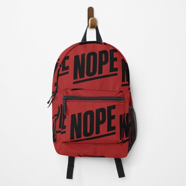 Item preview, Nope Bold Diagonal Underlined Black Text T-Shirt designed and sold by GiftLore Studio.