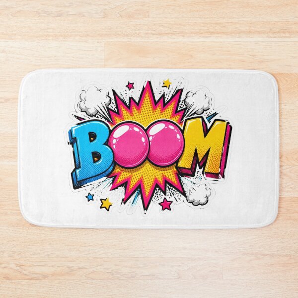 Item preview, Bubblegum BOOM Pop Art Sticker designed and sold by Pigmentra.