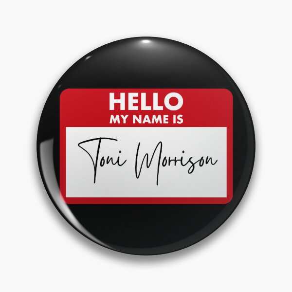 Item preview, Hello My Name Is Toni Morrison designed and sold by Department of Curiosity.
