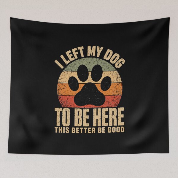 Item preview, paw print retro vintage dog lover quote graphic designed and sold by anapldv.