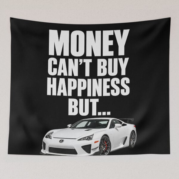 Item preview, Money Cant Buy Happiness BUT... designed and sold by RetroPlus.