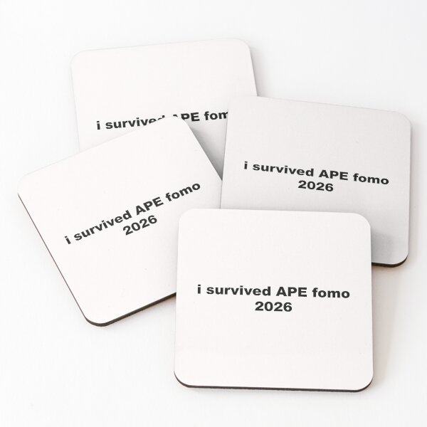 Item preview, I Survived APE Fomo 2026 Viral Meme designed and sold by moabeArtistic.