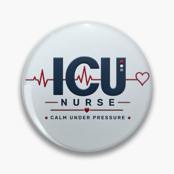 Artikelvorschau, Intensivkrankenschwester – Ruhe bewahren unter Druck | Intensivpflegekraft entworfen und verkauft von HO•Designs.