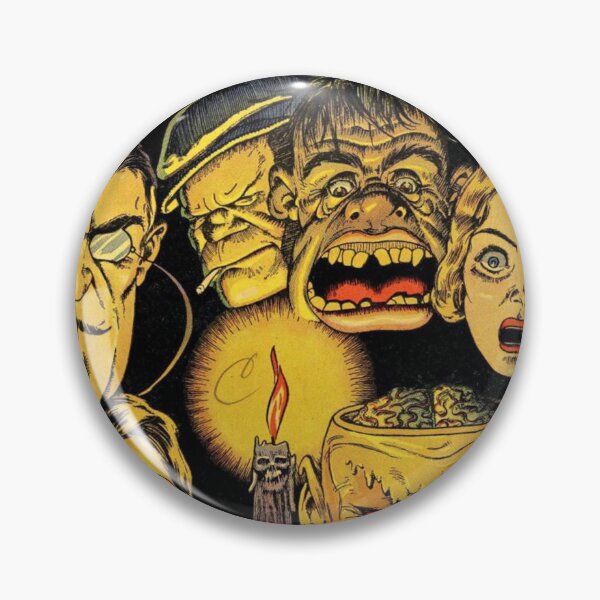 Item preview, Vintage Horror Comic Wall Art, Dynamic Comics Monster Cover, Retro Pulp Horror Print designed and sold by RickE.