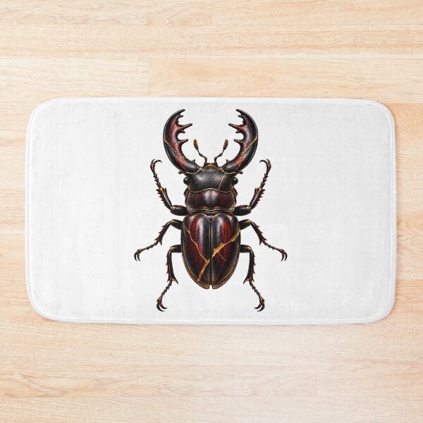 Item preview, Kintsugi Stag Beetle Golden Scar Art designed and sold by GraffiCity.