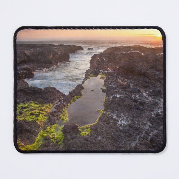 Item preview, Cape Perpetua Sunset with Tidal Pools designed and sold by jklune.