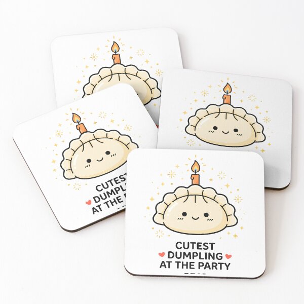 Item preview, Cutest Dumpling At The Party Foodie Birthday Celebration designed and sold by w66aboo.