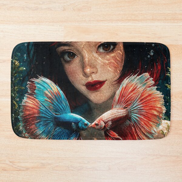 Item preview, swimming in a fish bowl designed and sold by Hen-C-Art.