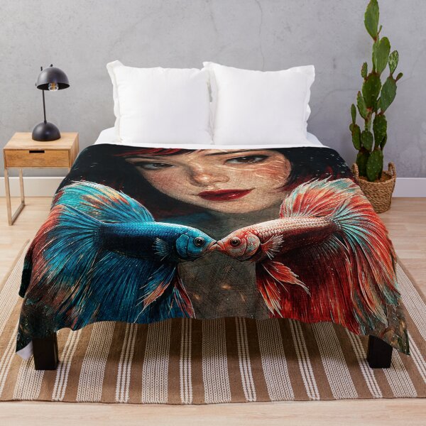 Item preview, swimming in a fish bowl designed and sold by Hen-C-Art.