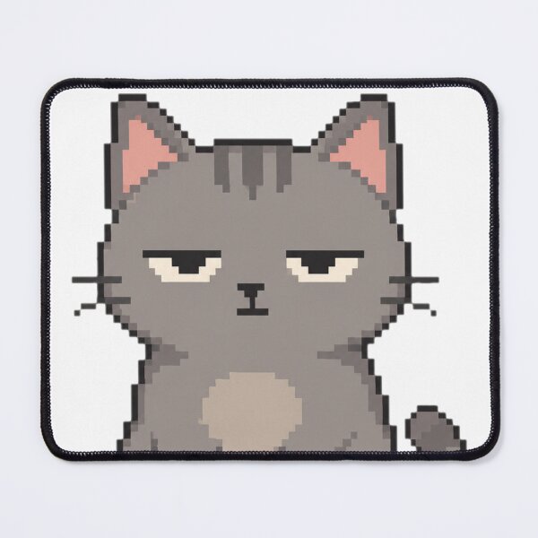 Item preview, Judgmental Pixel Cat designed and sold by Nol1ytv.