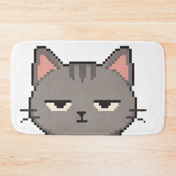 Item preview, Judgmental Pixel Cat designed and sold by Nol1ytv.