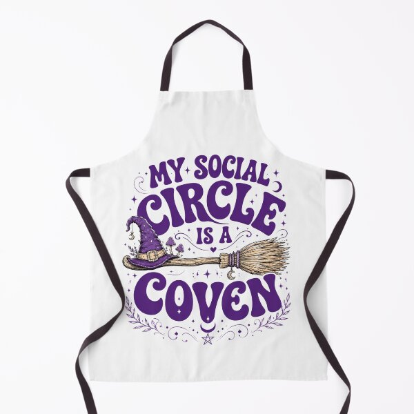 Item preview, witchy circle social coven retro purple spell designed and sold by anapldv.