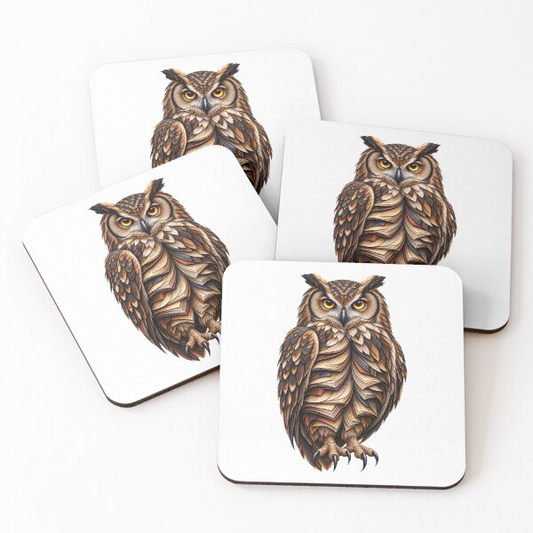 Item preview, Library Owl Made of Books designed and sold by ROVVI.