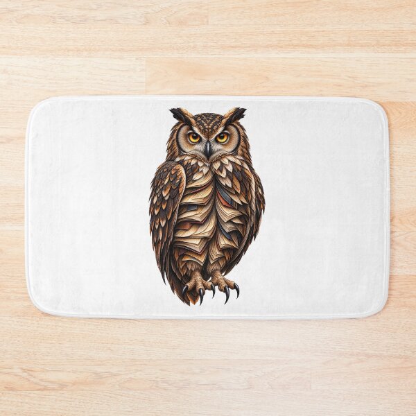 Item preview, Library Owl Made of Books designed and sold by GraffiCity.