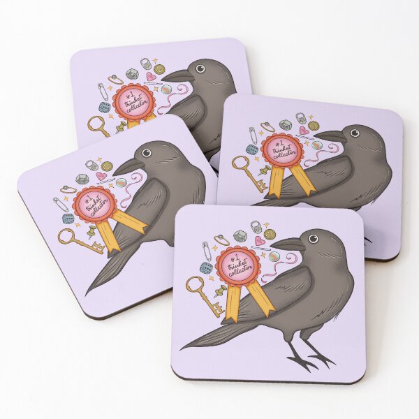 Item preview, Crow #1 Trinket Collector designed and sold by YesButNo Design.