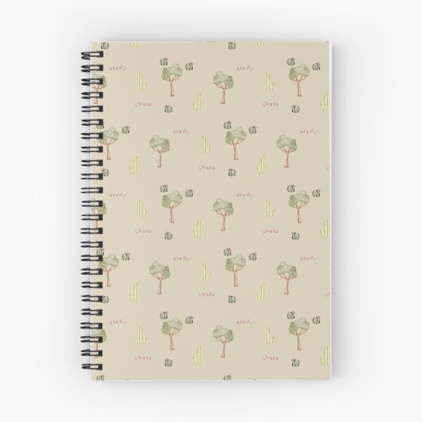 Item preview, Minimalist Watercolor Desert Cactus and Trees Sand Beige Pattern designed and sold by svitlaarty.