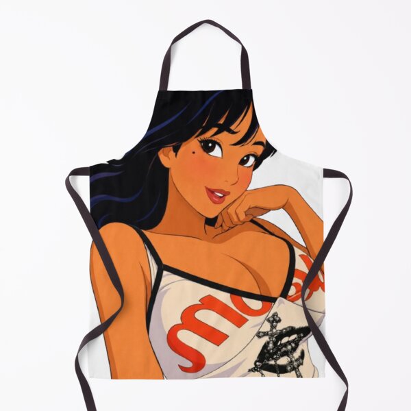 Item preview, Retro Cartoon Pin-Up – Edgy 90s Streetwear Girl designed and sold by  Hollow Moon Studios..