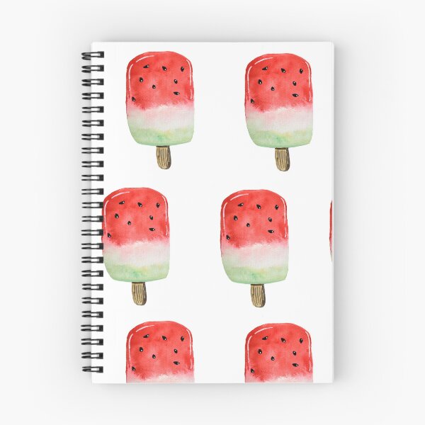 Item preview, Watercolor Watermelon Popsicle Summer Dessert Ice Lolly  designed and sold by Designs by Sara Felton.