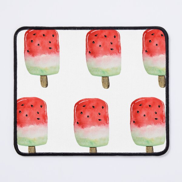 Item preview, Watercolor Watermelon Popsicle Summer Dessert Ice Lolly  designed and sold by Designs by Sara Felton.