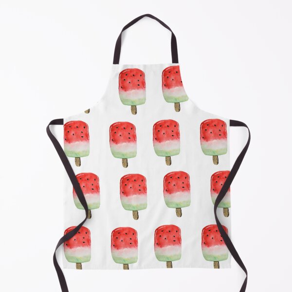 Item preview, Watercolor Watermelon Popsicle Summer Dessert Ice Lolly designed and sold by Designs by Sara Felton.