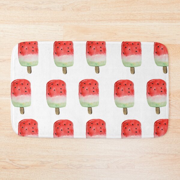 Item preview, Watercolor Watermelon Popsicle Summer Dessert Ice Lolly  designed and sold by Designs by Sara Felton.
