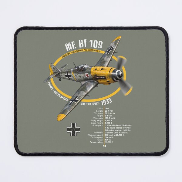 Item preview, Bf 109 MESSERSCHMITT PLANE DARK designed and sold by MUNZdesign.
