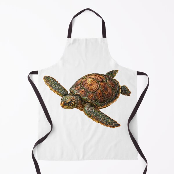 Item preview, Tree Ring Sea Turtle Nature Art designed and sold by GraffiCity.