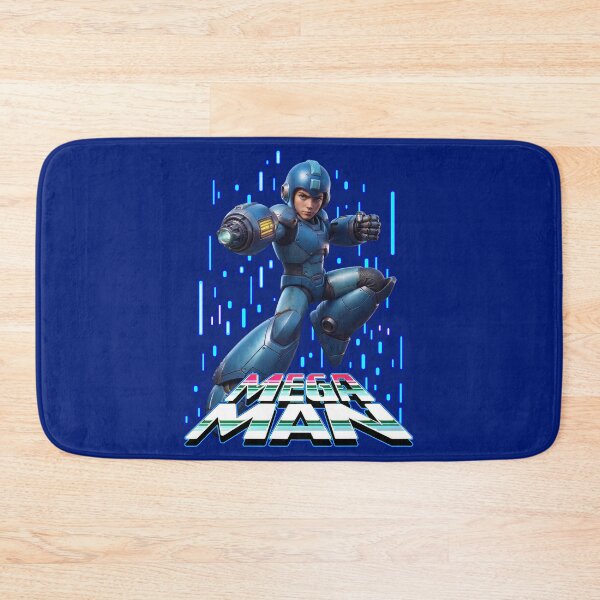 Item preview, Mega Man is Here designed and sold by Neon Jungle.