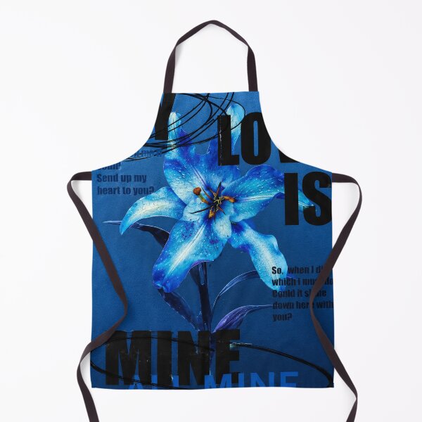 Item preview, Blue Lily Midnight – Moody Floral Aesthetic designed and sold by Maxine-Henry.