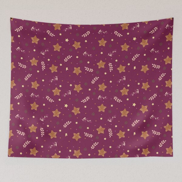 Item preview, Merry Maximalist Gingerbread Stars designed and sold by Sietiva Diseño Creativo.