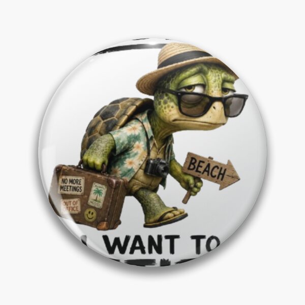 Item preview, Retired Turtle Vacation Beach designed and sold by Snurly.
