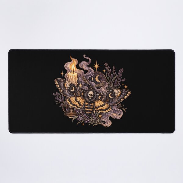 Item preview, Death's Head Moth Illustration designed and sold by mycute-stickers.