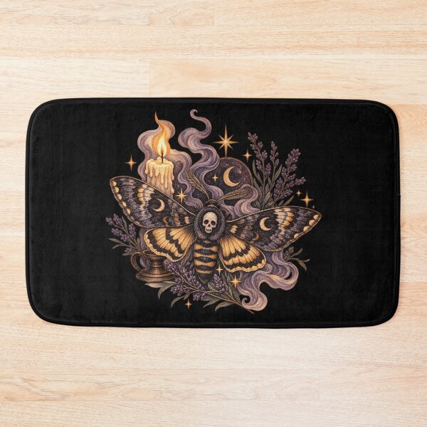 Item preview, Death's Head Moth Illustration designed and sold by mycute-stickers.