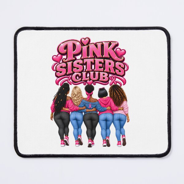 Item preview, Pink Sisters Club Breast Cancer Awareness Diverse Women Design designed and sold by WHDProduction45.