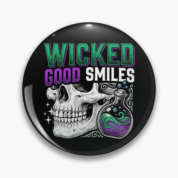 Item preview, Wicked Good Smiles Skull Magic Potion Dental Halloween designed and sold by TeNovaStudio ⭐⭐⭐⭐⭐.