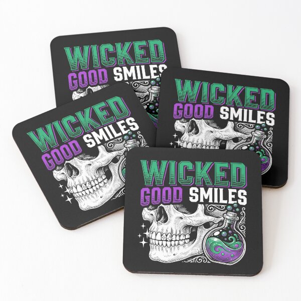 Item preview, Wicked Good Smiles Skull Magic Potion Dental Halloween designed and sold by TeNovaStudio.