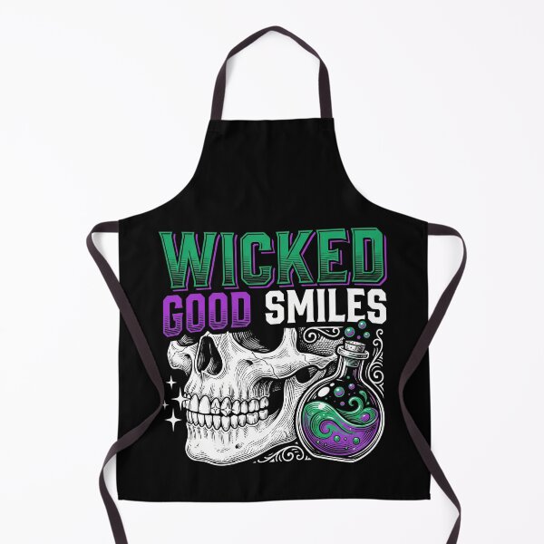Item preview, Wicked Good Smiles Skull Magic Potion Dental Halloween designed and sold by TeNovaStudio ⭐⭐⭐⭐⭐.